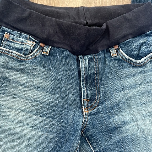 🤰🏼A Pea in the Pod Maternity Seven Bootcut Jeans 🤰🏼size 30 - Picture 5 of 6